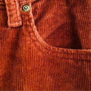Lee Women's Rust Button-Down Skirt